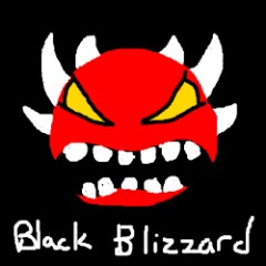Geometry Dash Black Blizzard